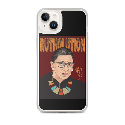 Ruth Bader Ginsburg Tribute Art iPhone Case