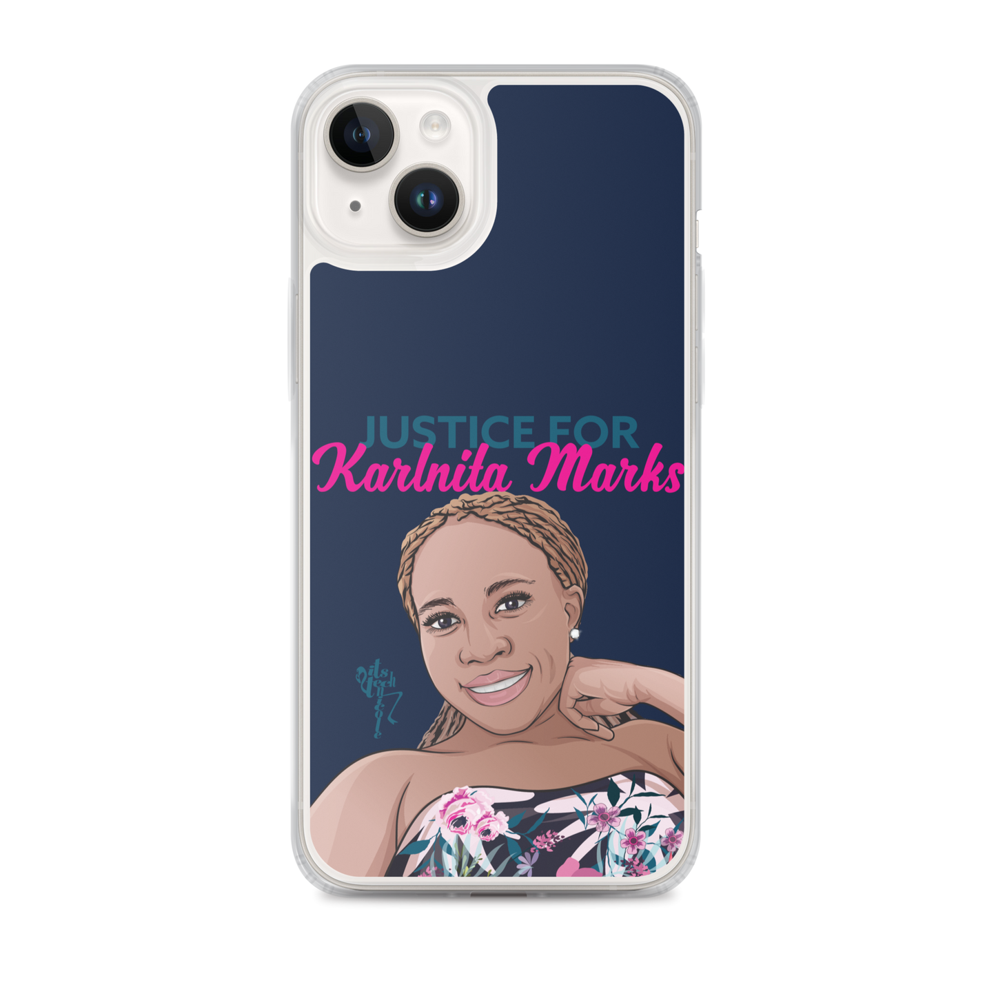 Justice for Karlnita Marks Series 2 iPhone Case