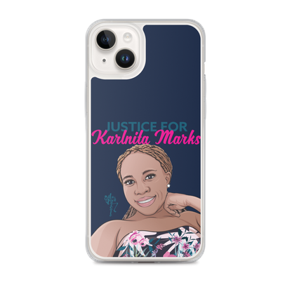 Justice for Karlnita Marks Series 2 iPhone Case