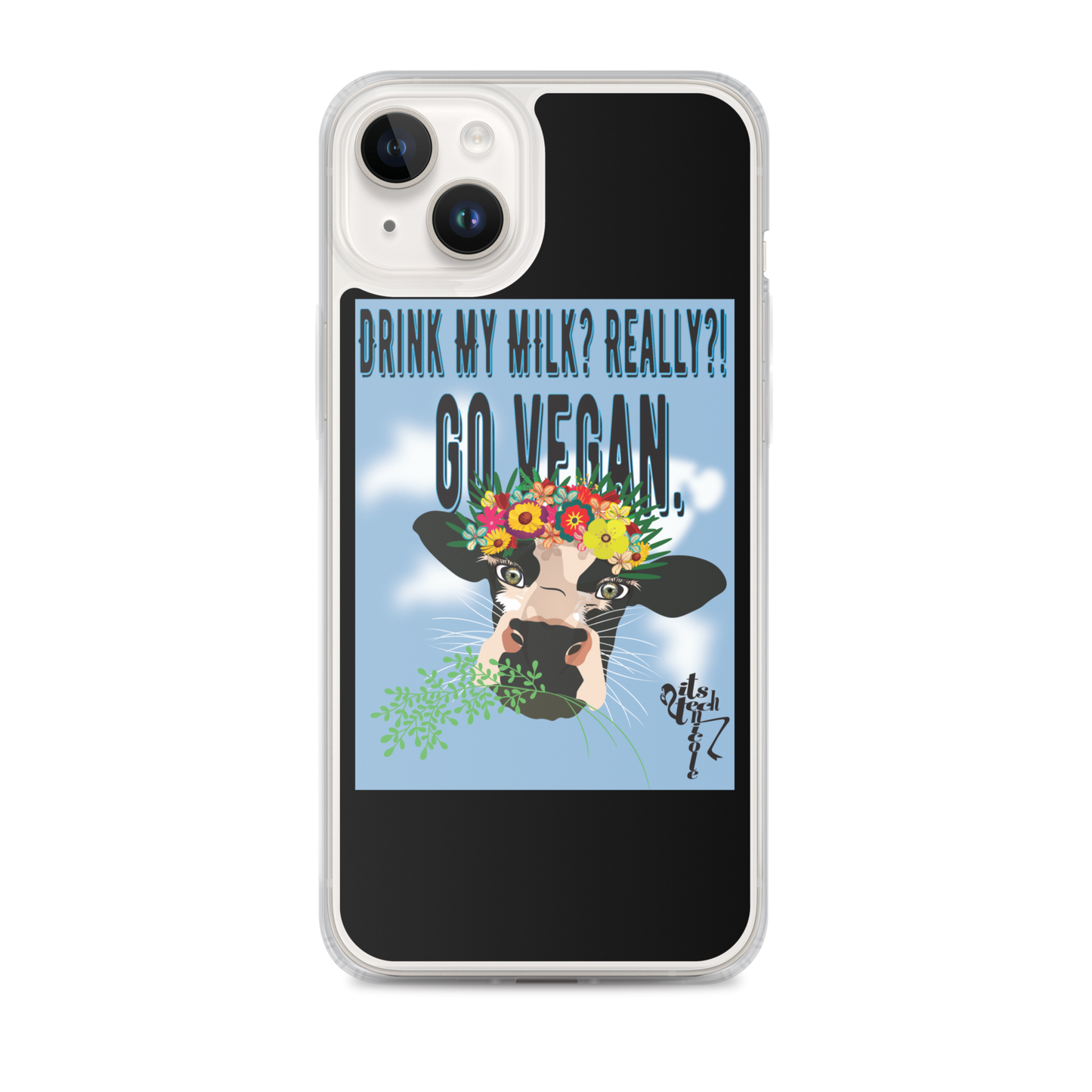 Go Vegan iPhone Case