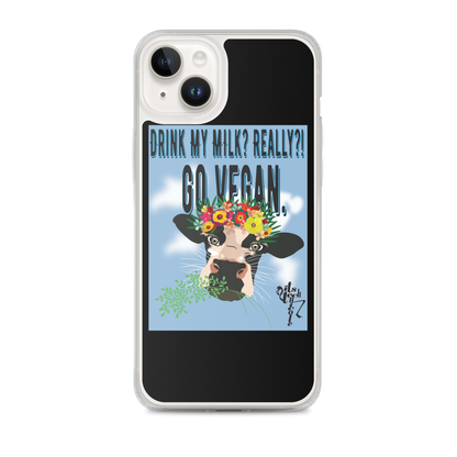 Go Vegan iPhone Case