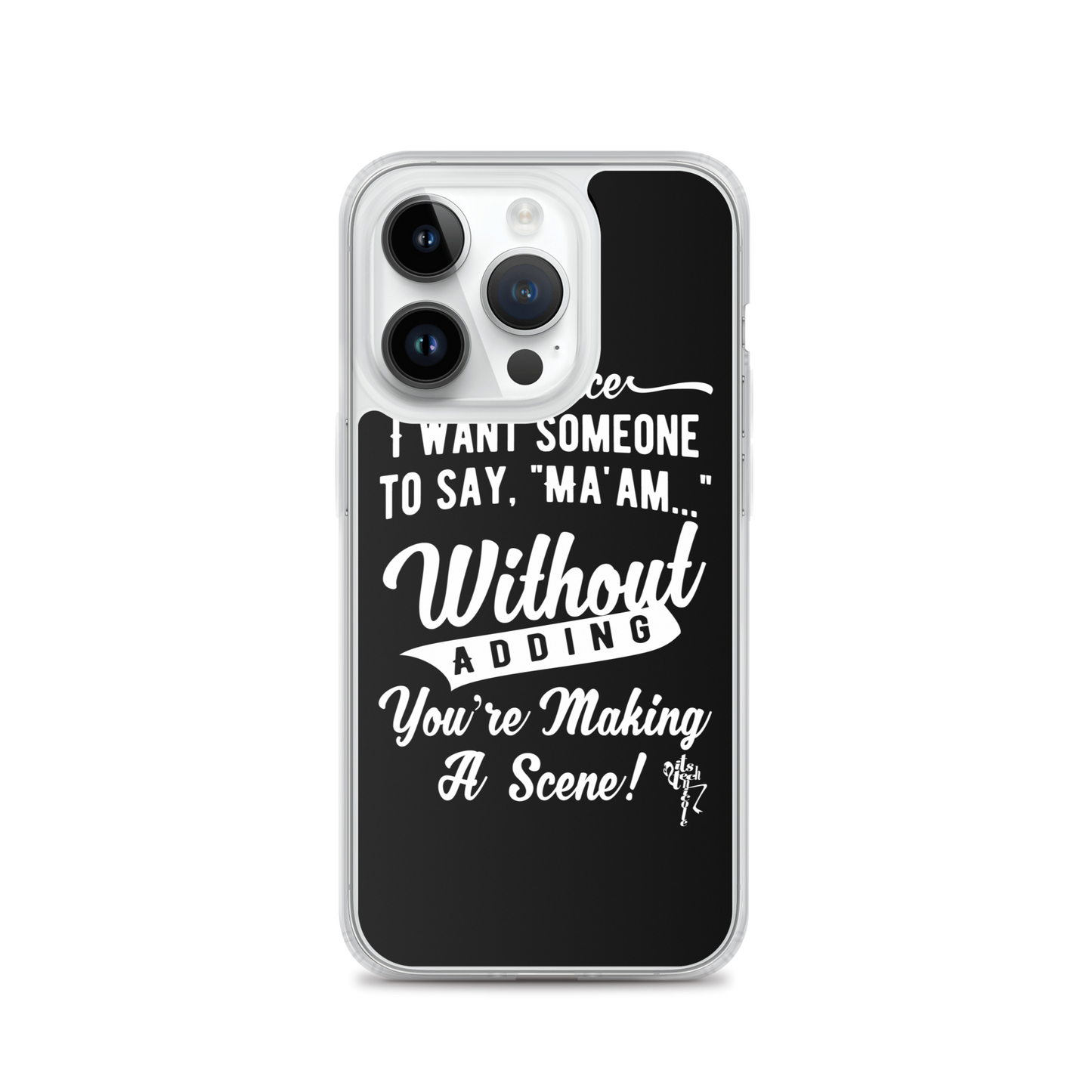 Making a Scene iPhone Case
