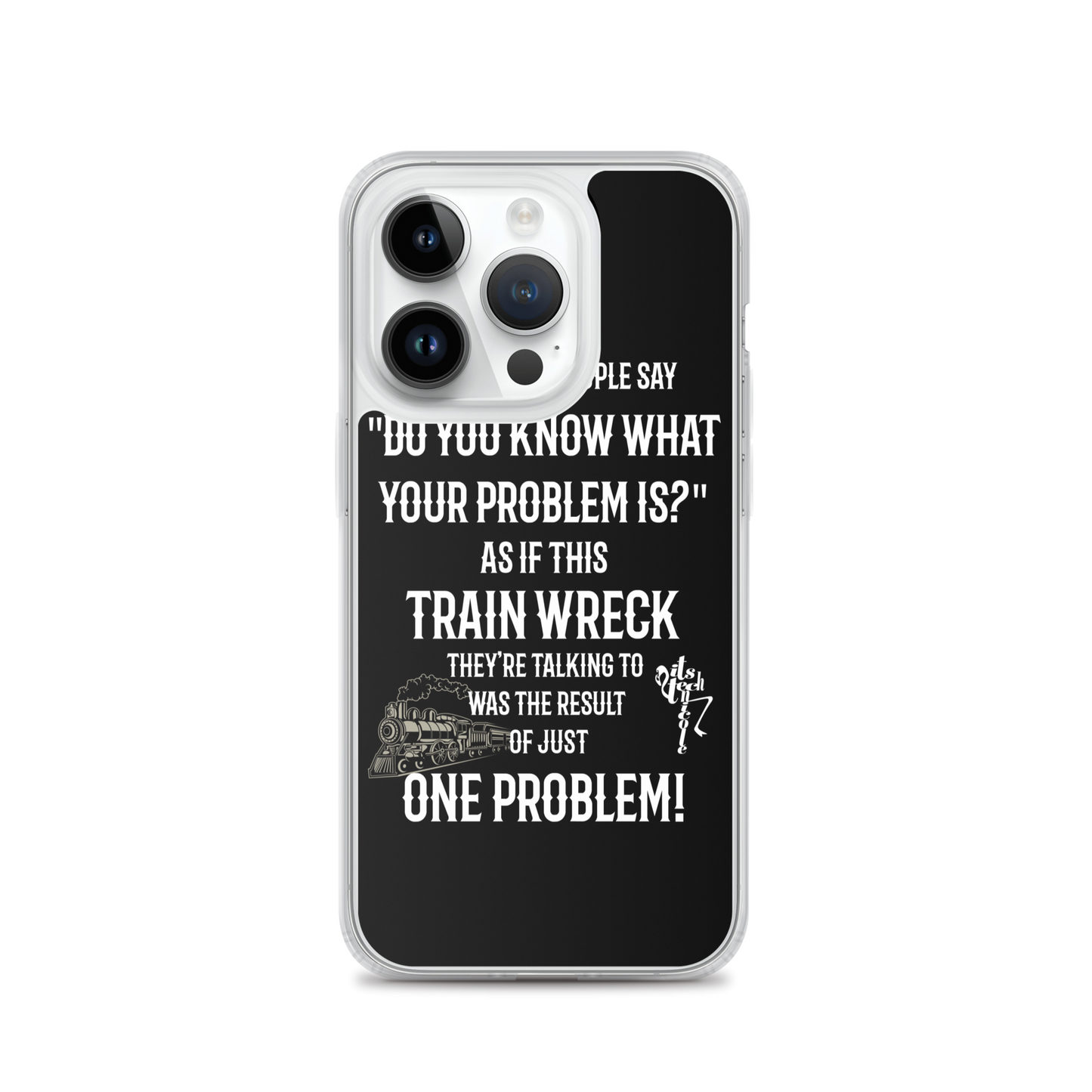 Train Wreck iPhone Case