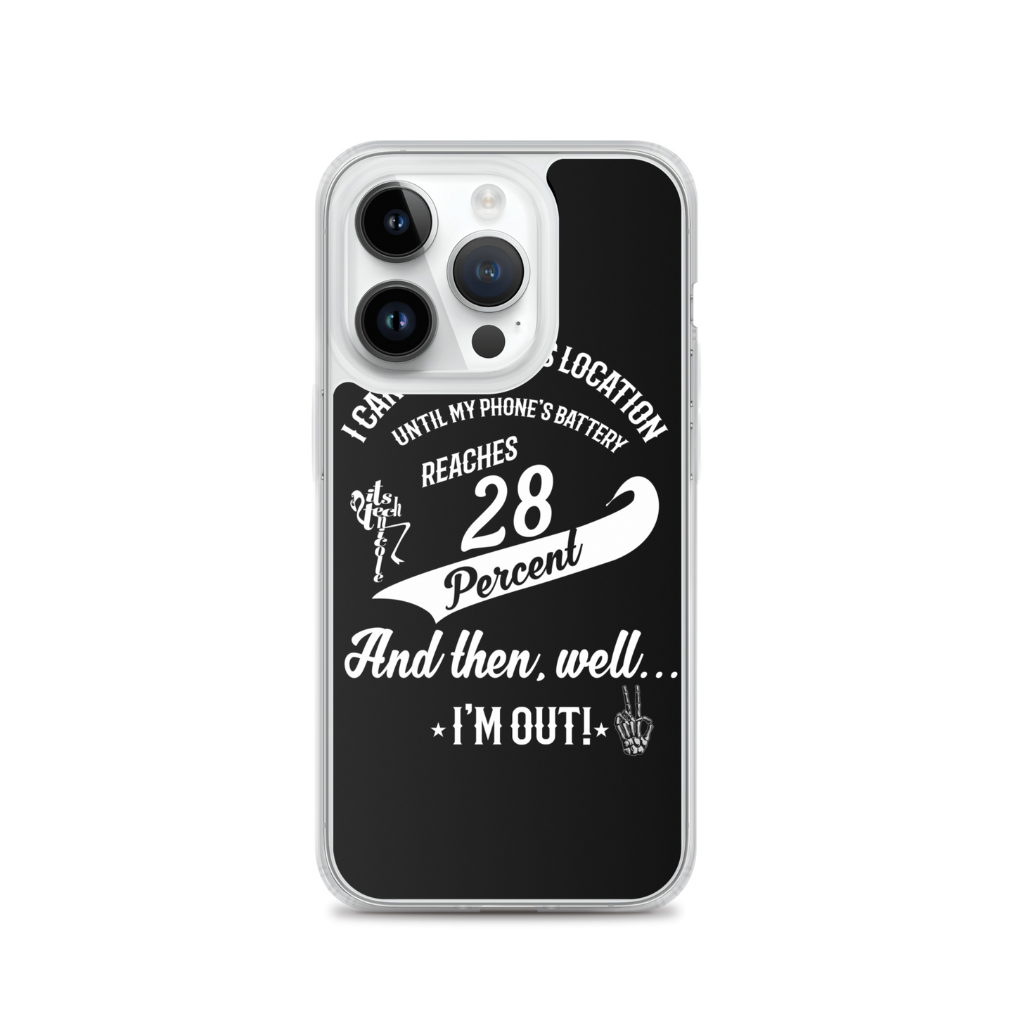 28% Battery iPhone Case