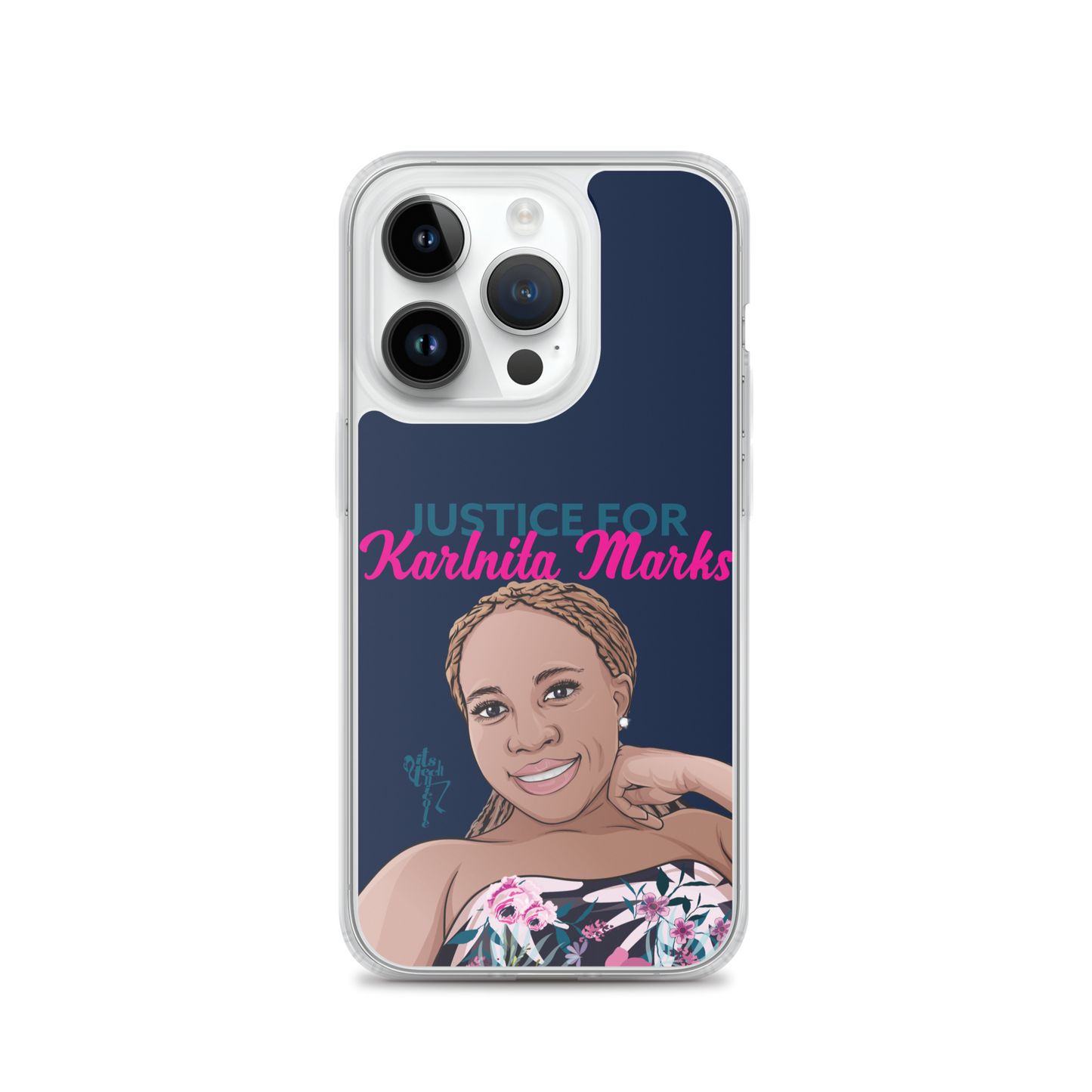 Justice for Karlnita Marks Series 2 iPhone Case