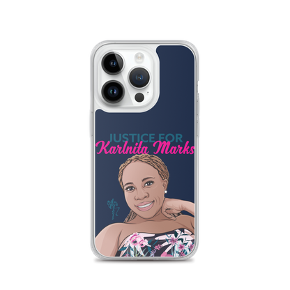 Justice for Karlnita Marks Series 2 iPhone Case
