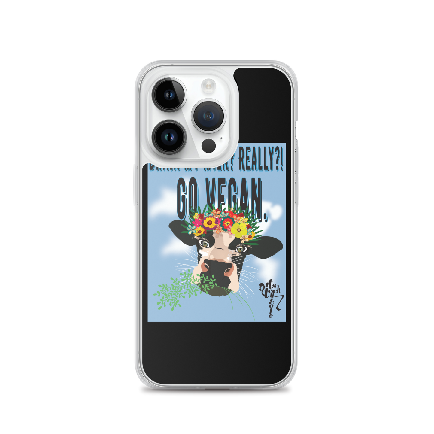 Go Vegan iPhone Case