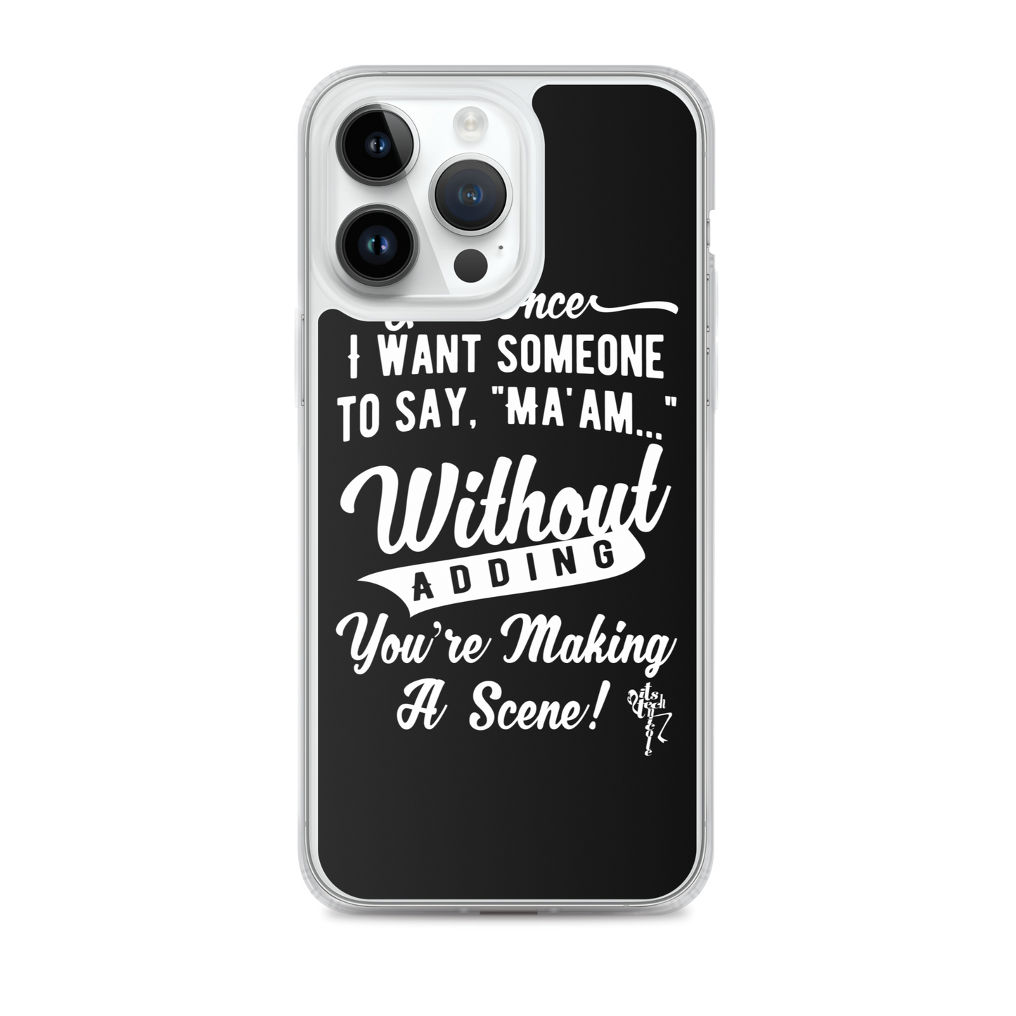 Making a Scene iPhone Case