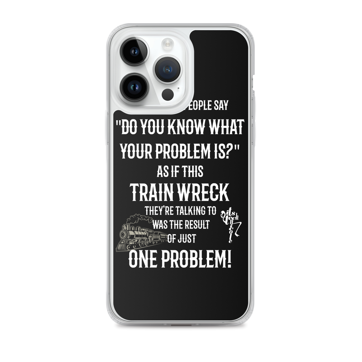 Train Wreck iPhone Case