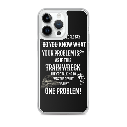 Train Wreck iPhone Case