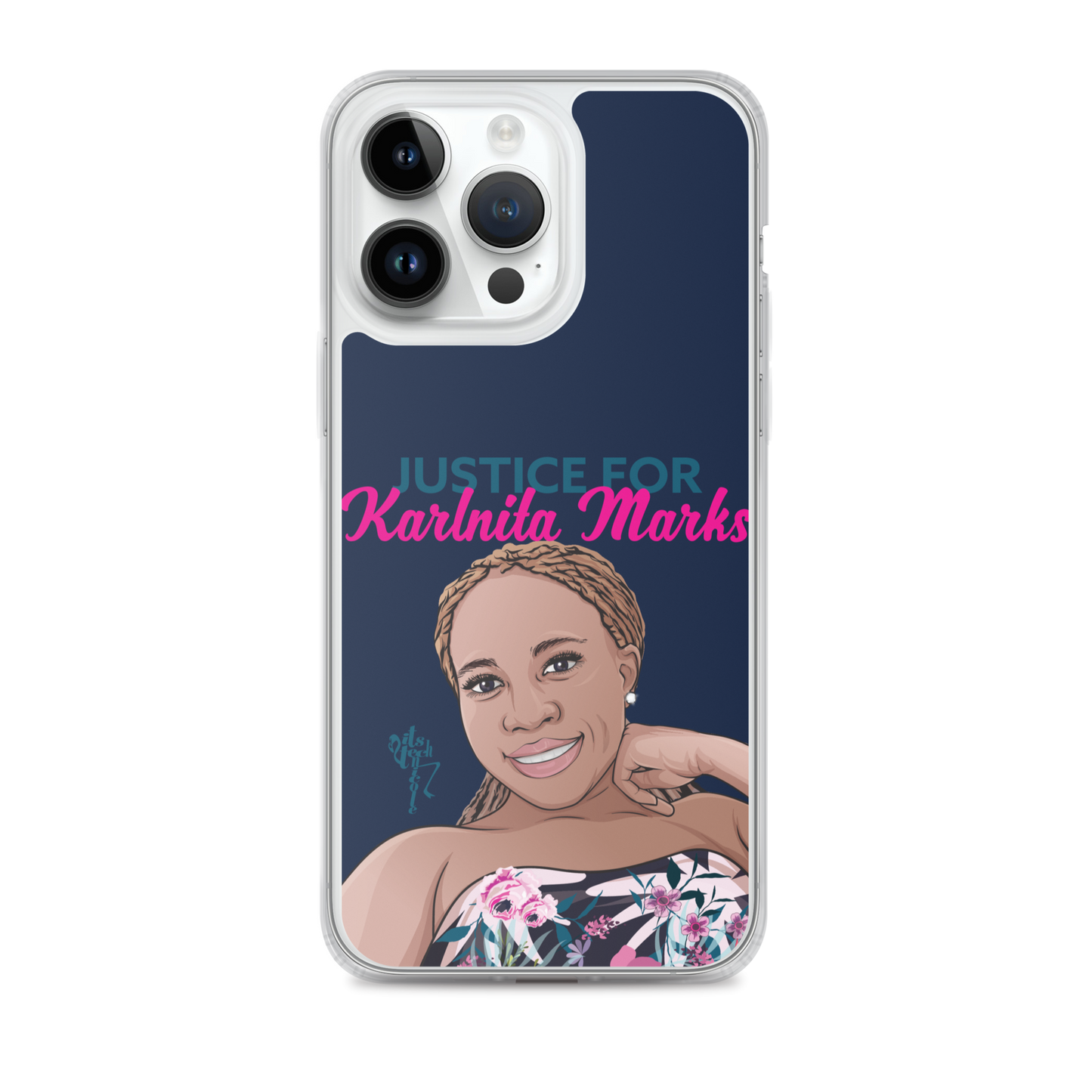 Justice for Karlnita Marks Series 2 iPhone Case