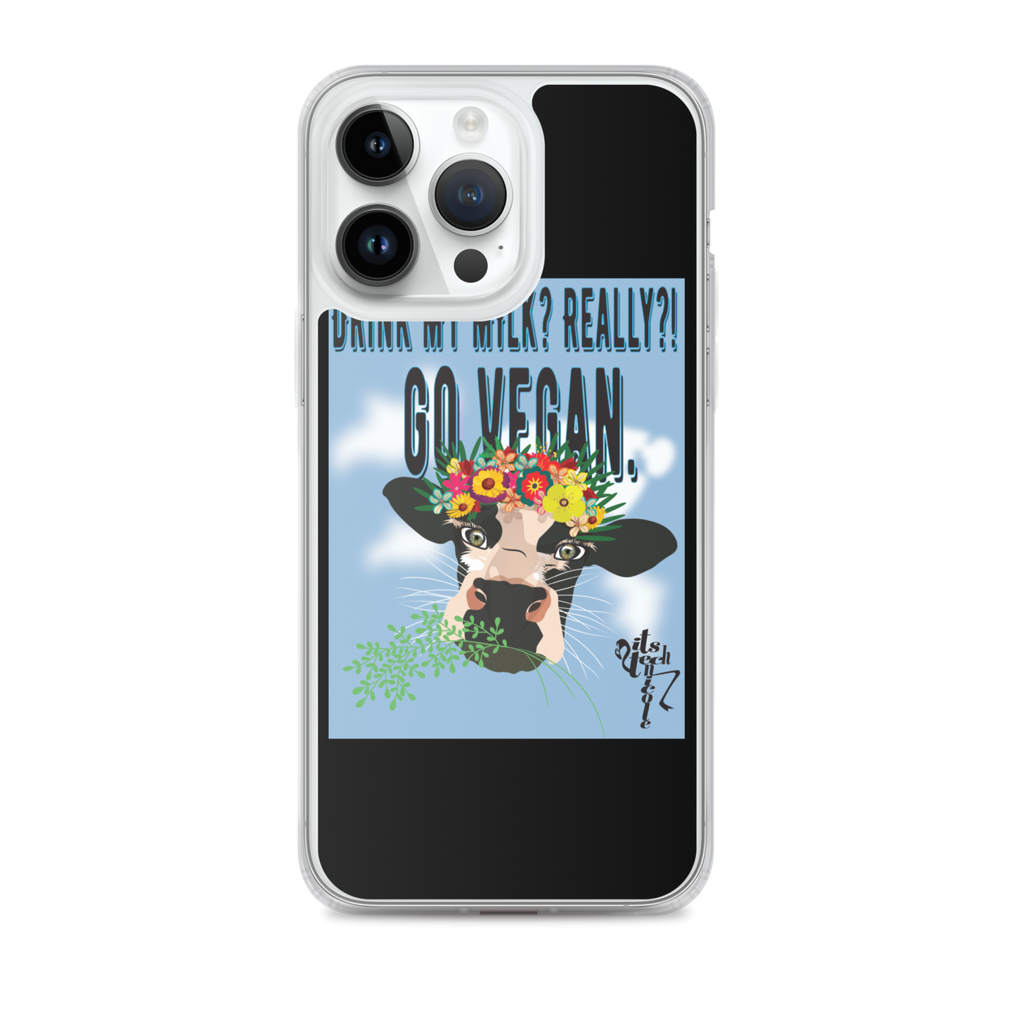 Go Vegan iPhone Case