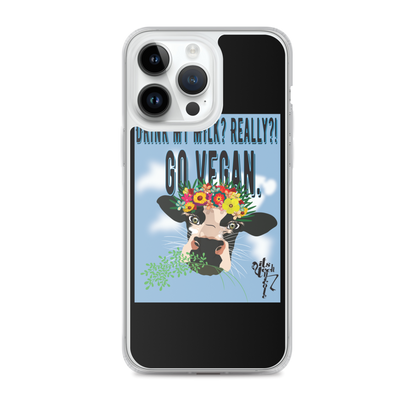 Go Vegan iPhone Case