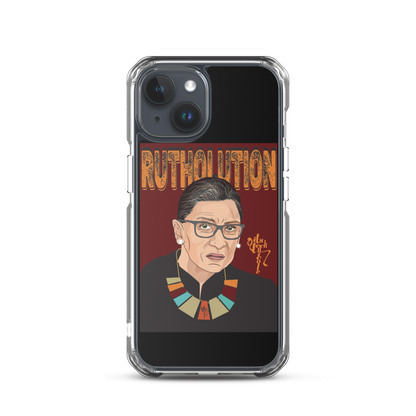 Ruth Bader Ginsburg Tribute Art iPhone Case
