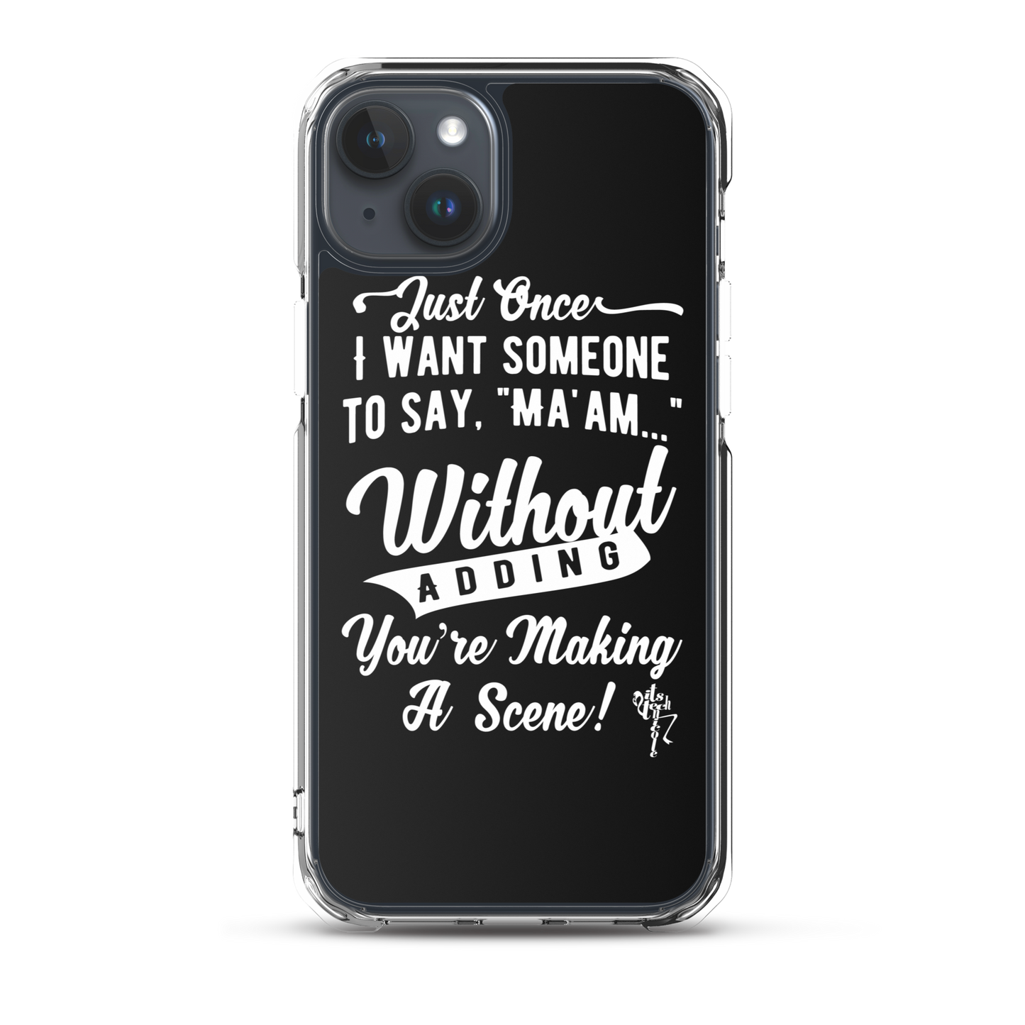 Making a Scene iPhone Case