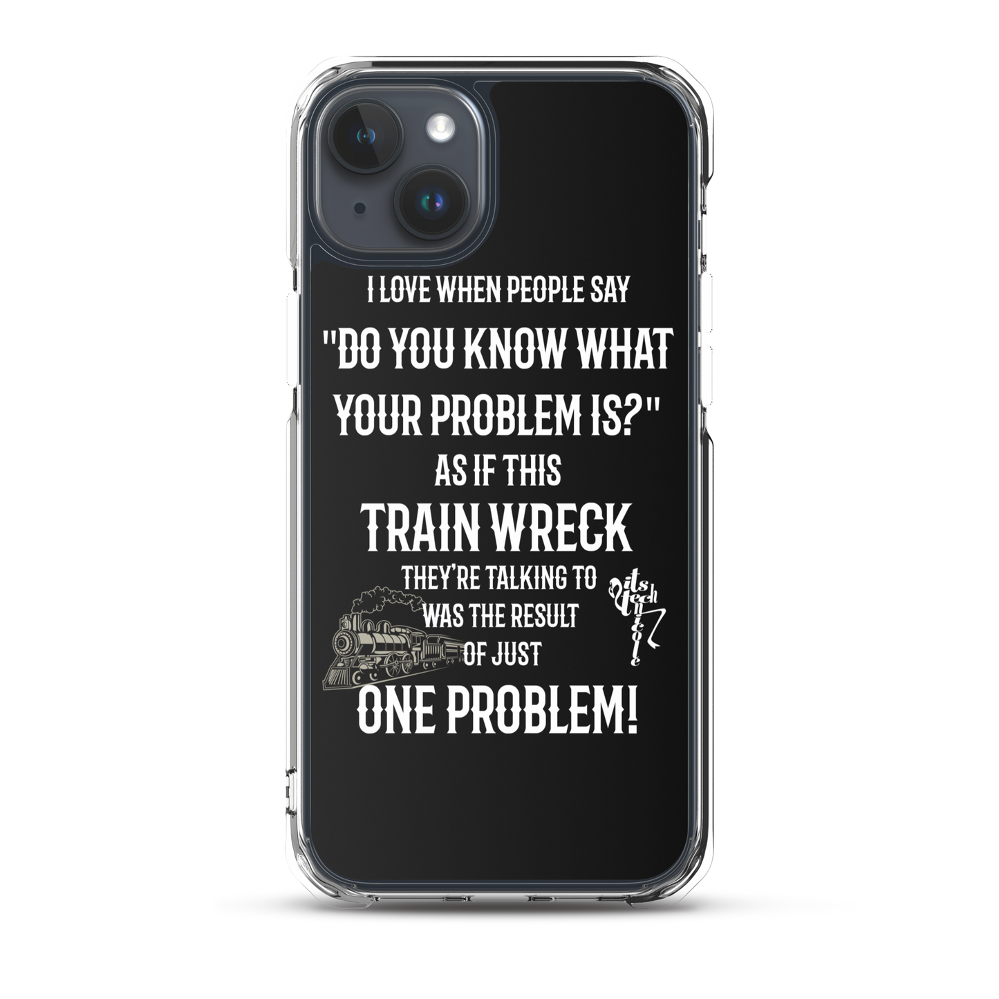 Train Wreck iPhone Case