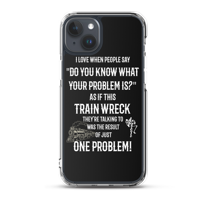 Train Wreck iPhone Case