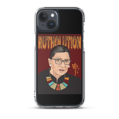 Ruth Bader Ginsburg Tribute Art iPhone Case