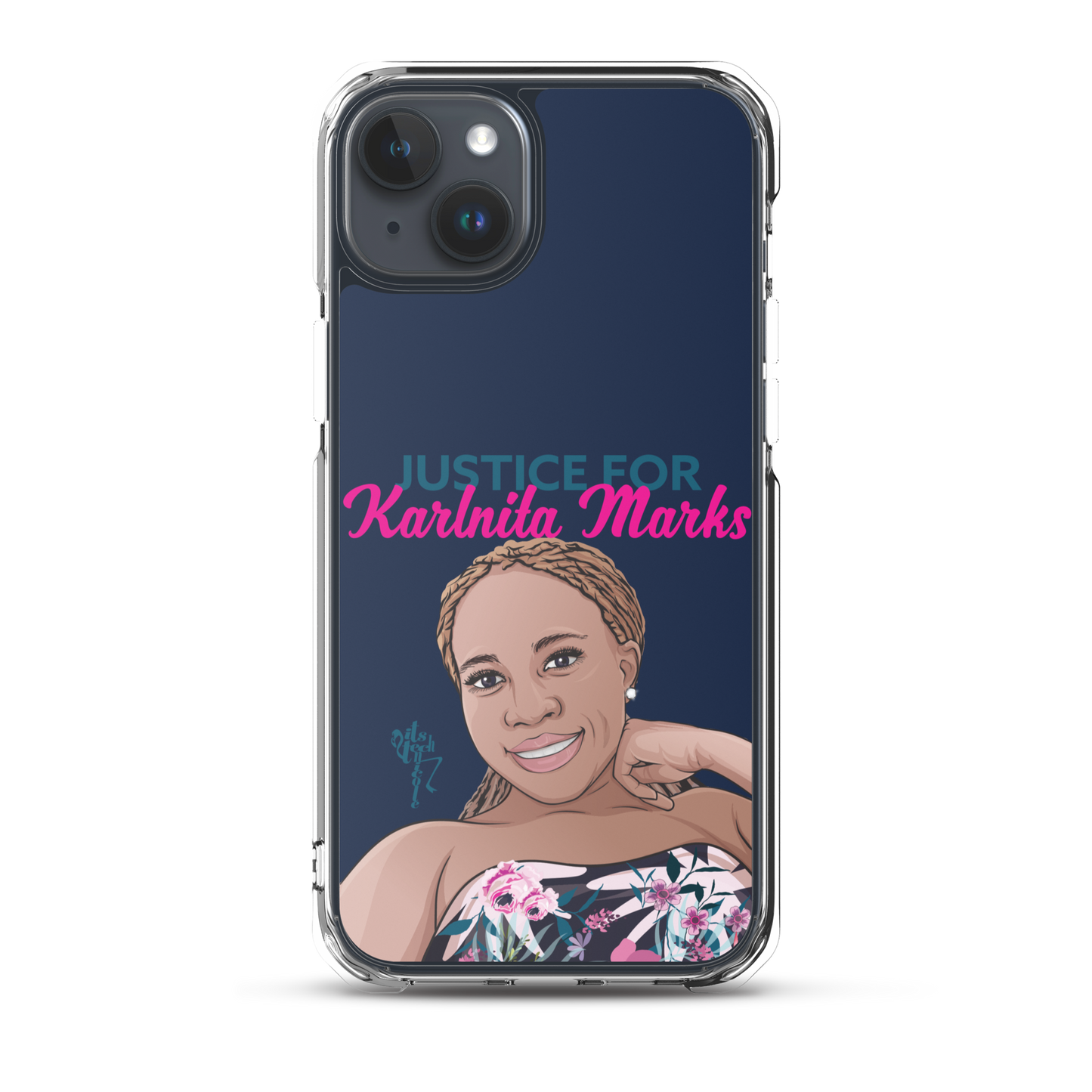 Justice for Karlnita Marks Series 2 iPhone Case