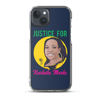 Justice for Karlnita Marks iPhone Case