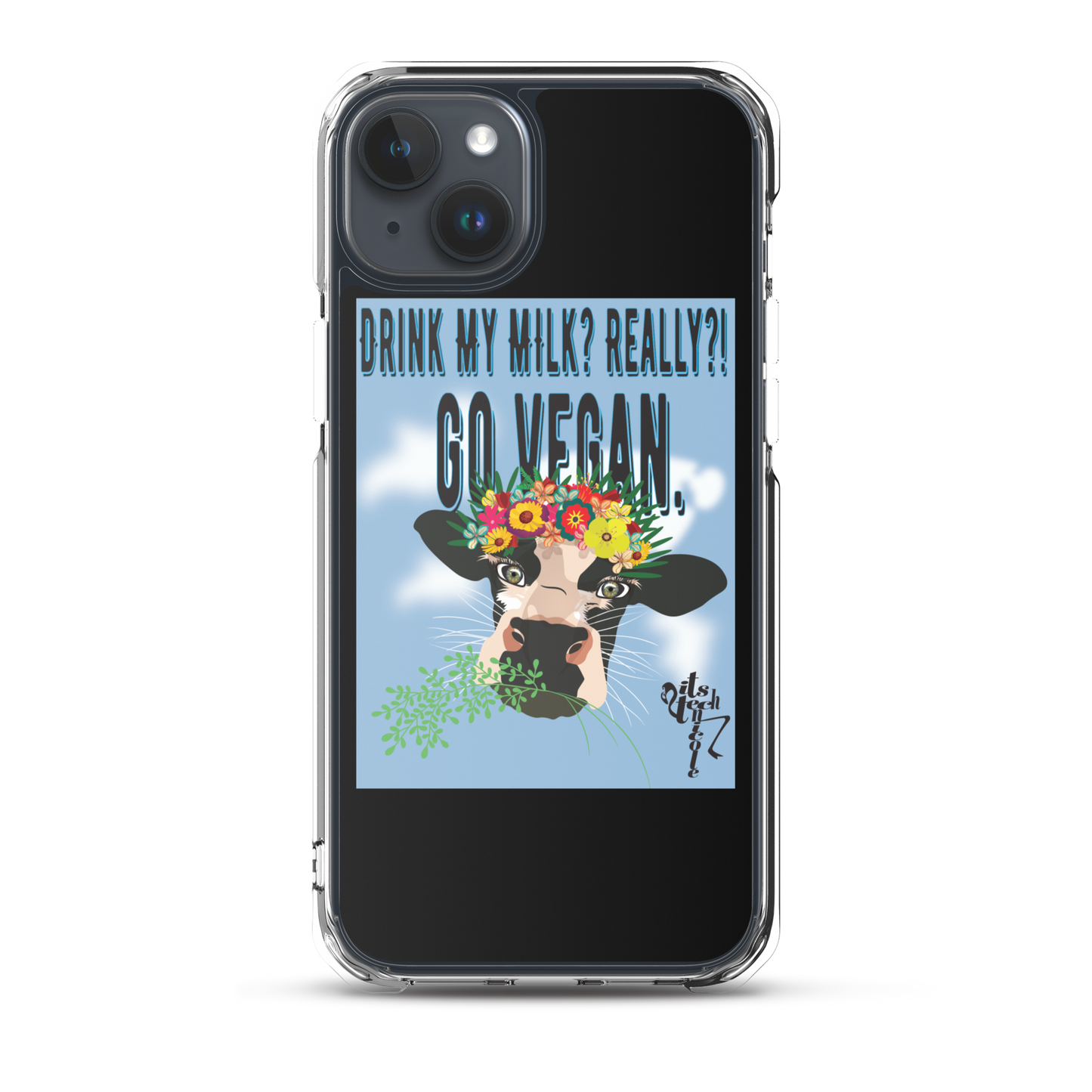 Go Vegan iPhone Case