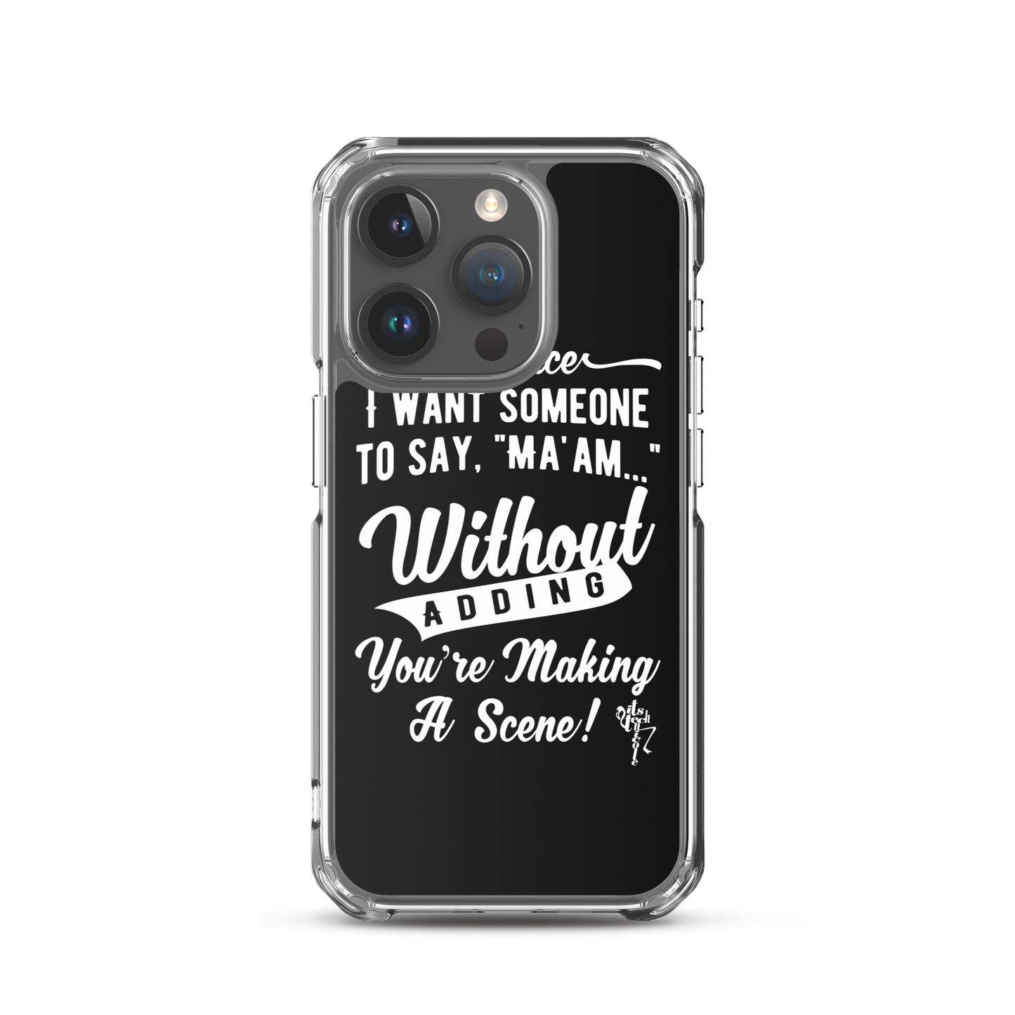 Making a Scene iPhone Case