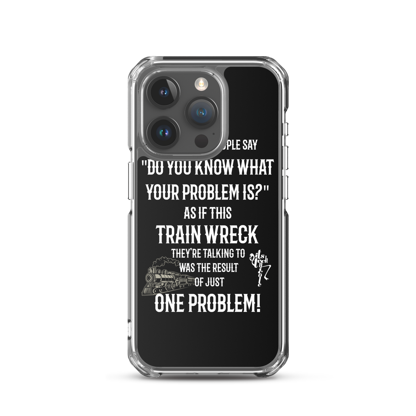 Train Wreck iPhone Case