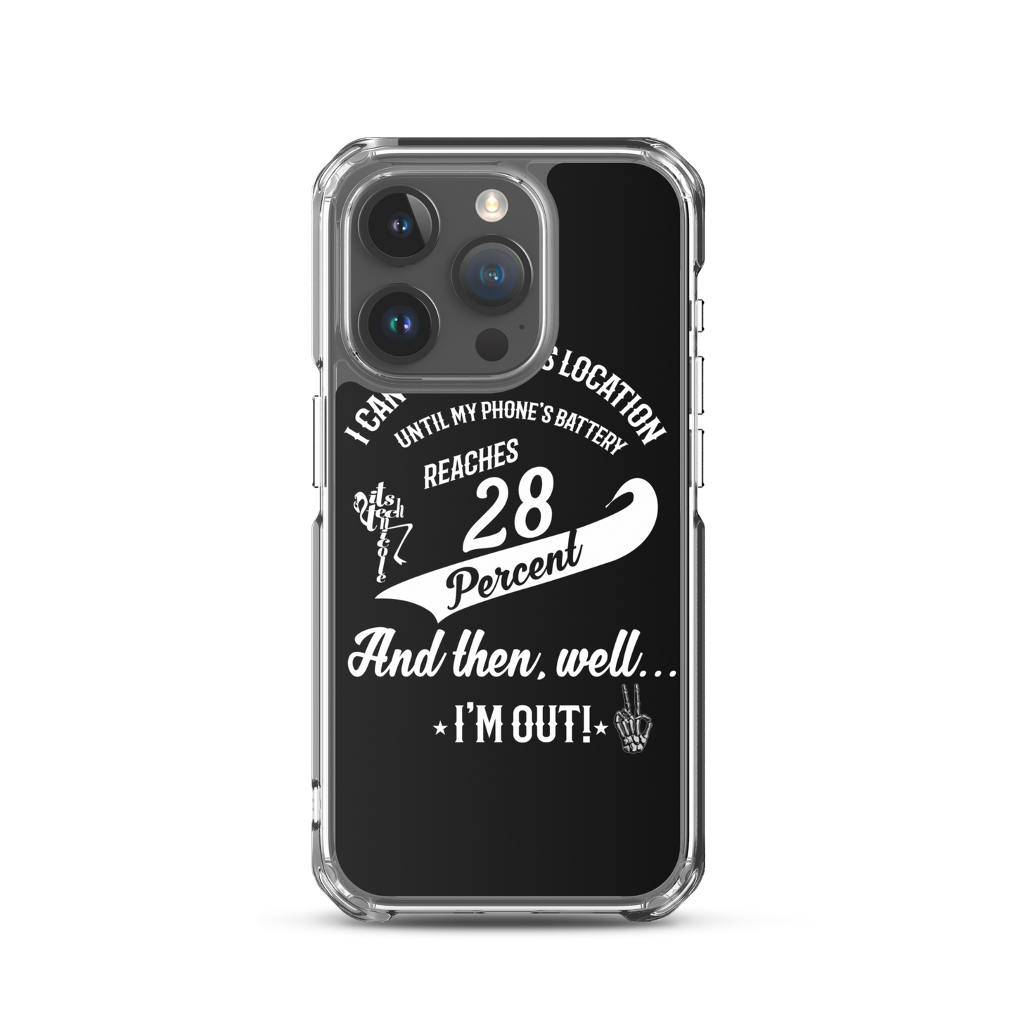 28% Battery iPhone Case