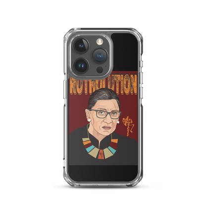 Ruth Bader Ginsburg Tribute Art iPhone Case