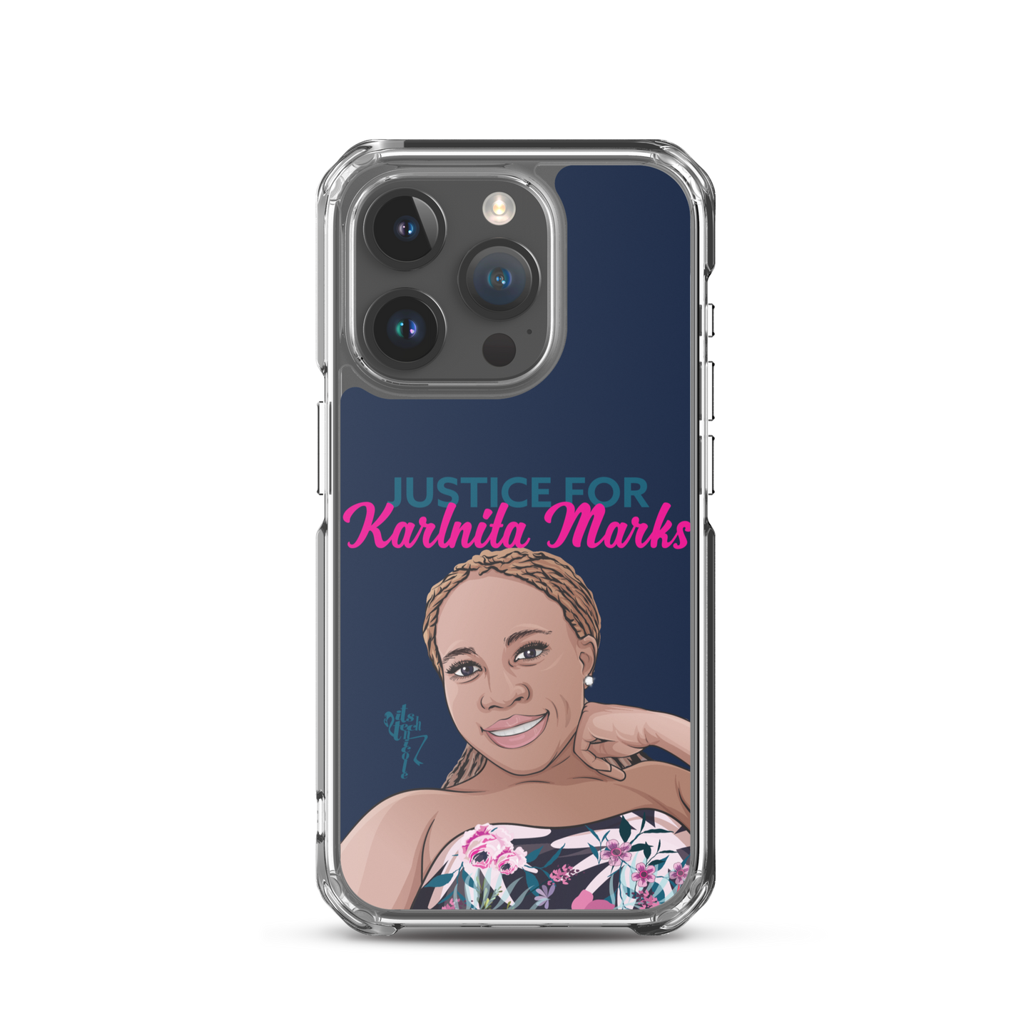 Justice for Karlnita Marks Series 2 iPhone Case