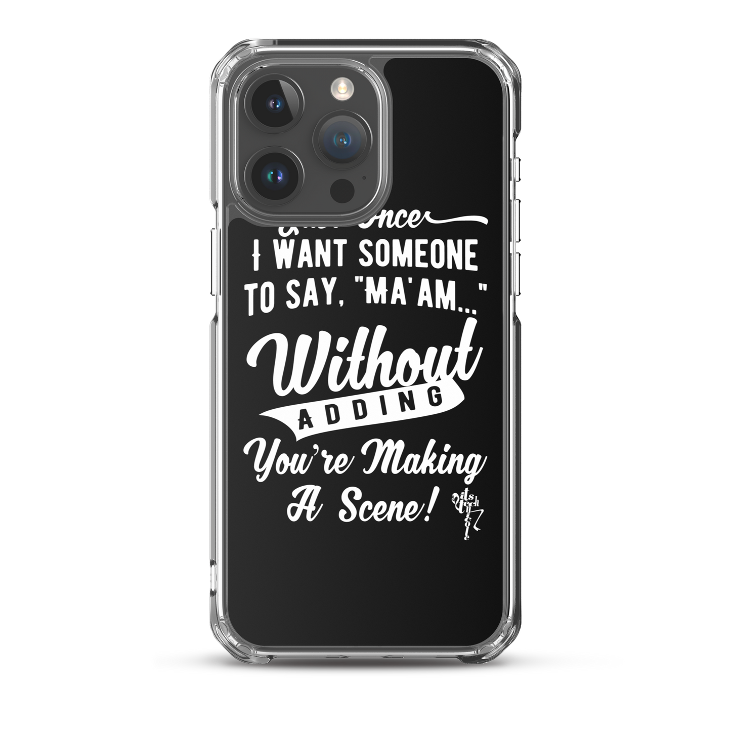 Making a Scene iPhone Case