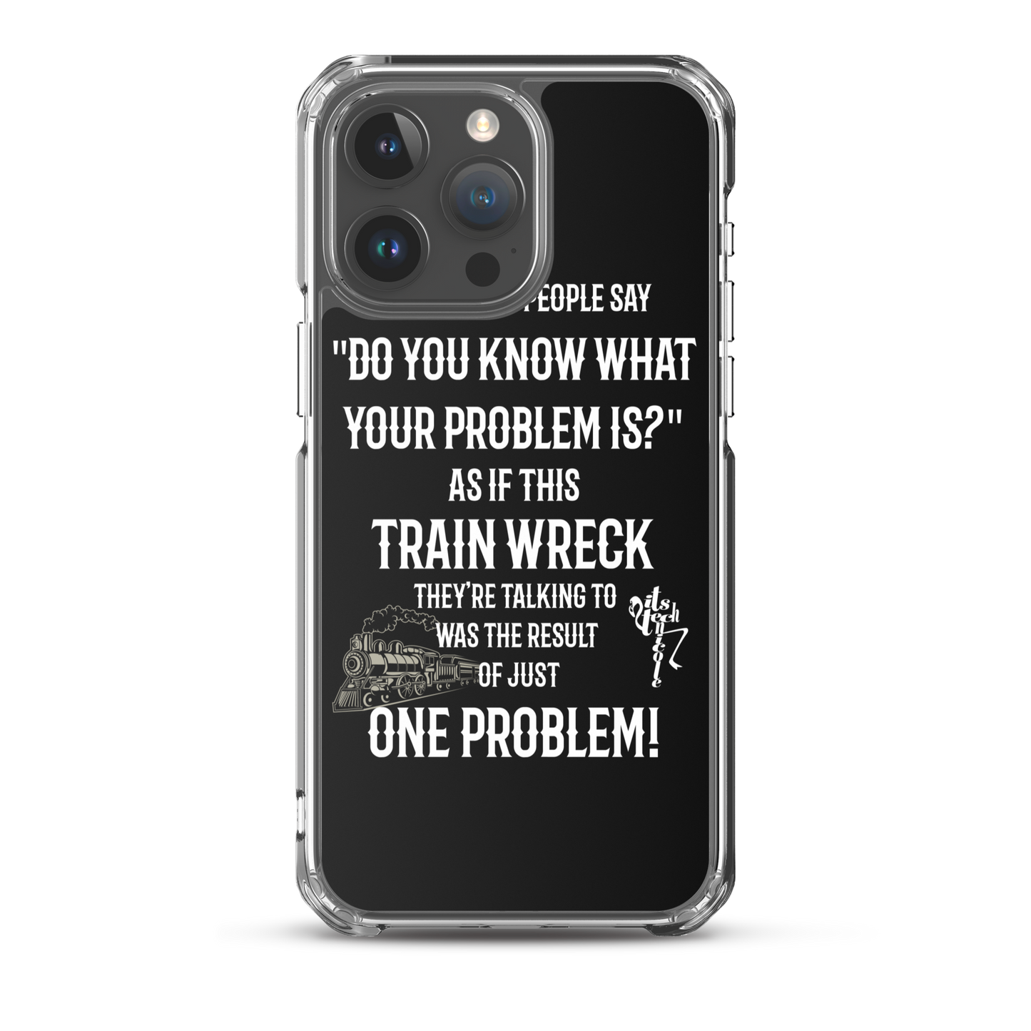 Train Wreck iPhone Case