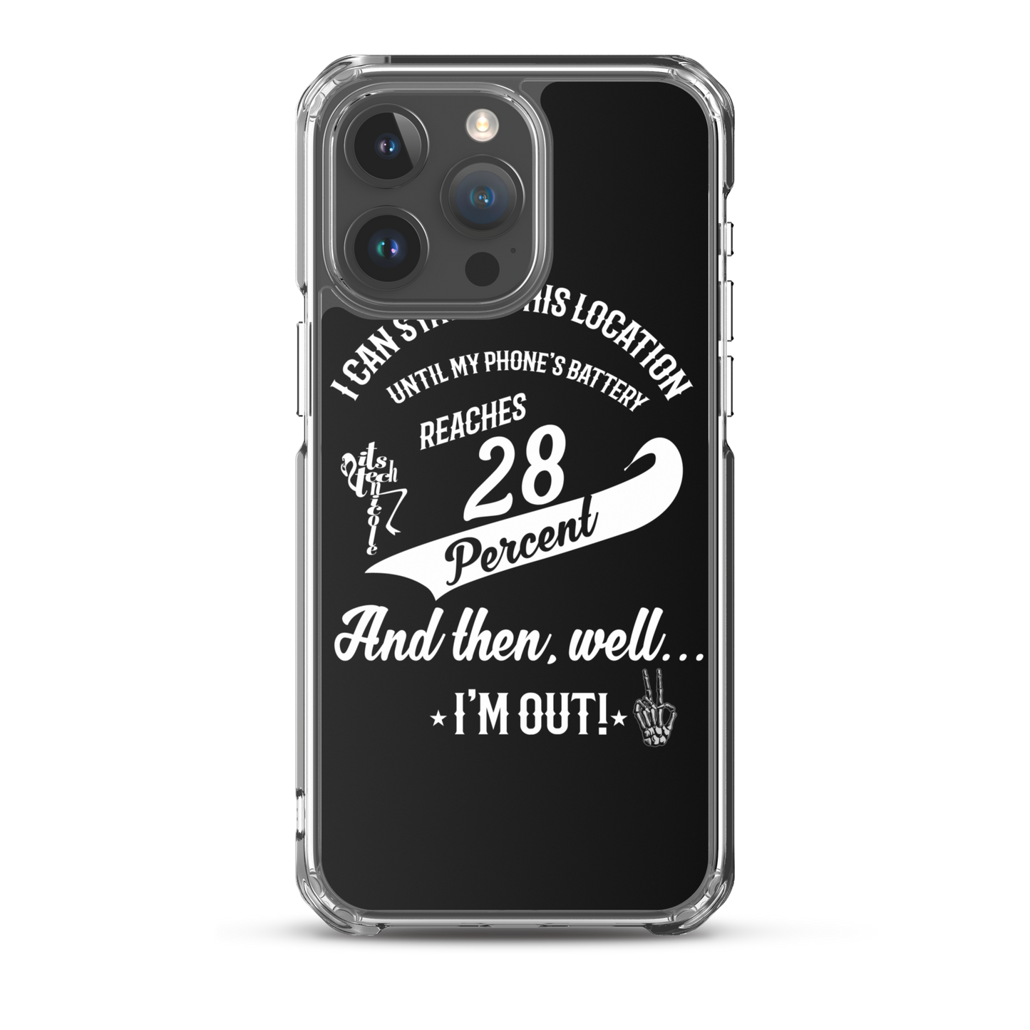 28% Battery iPhone Case