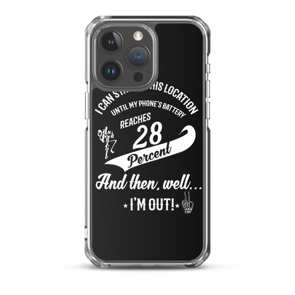 28% Battery iPhone Case