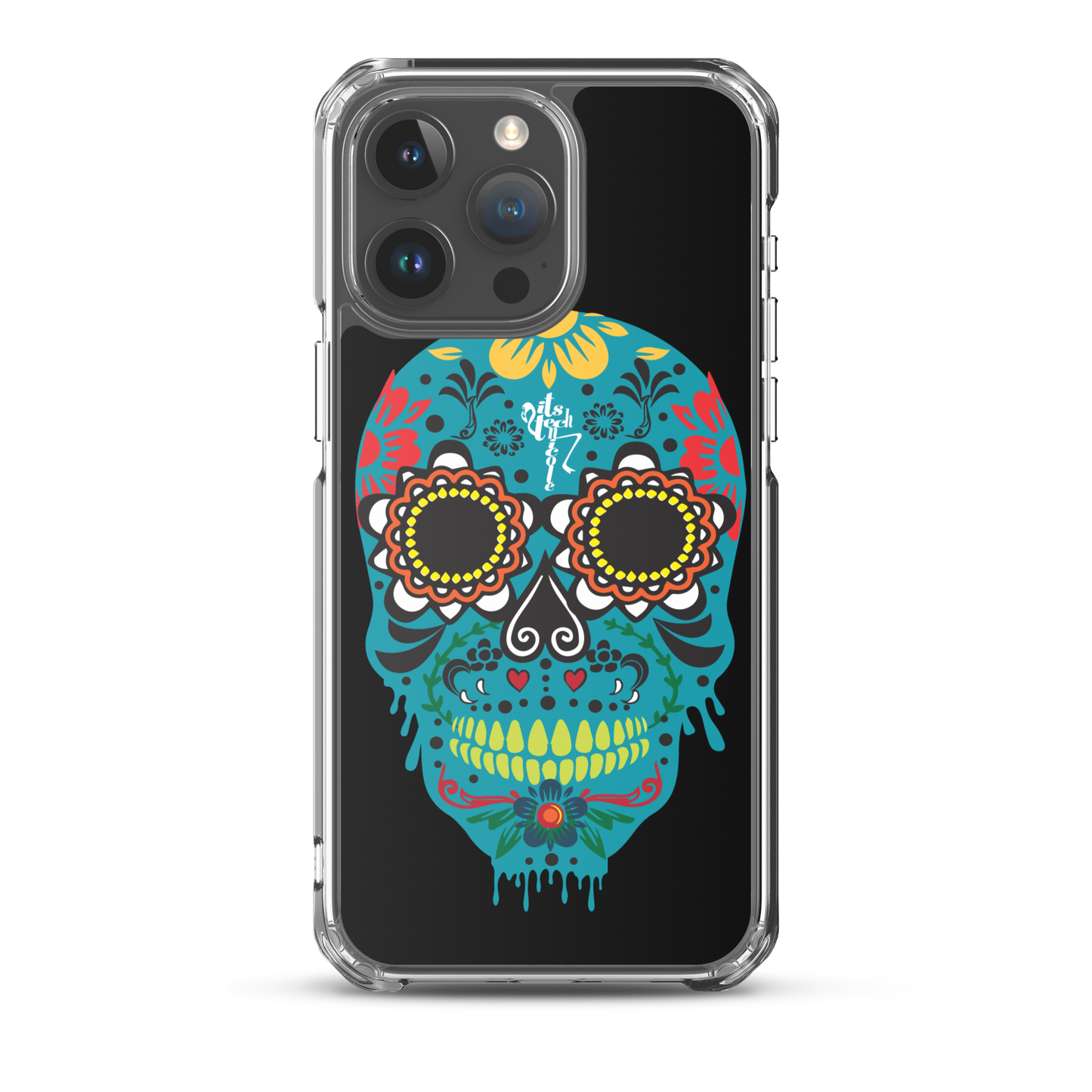 Dia de los Muertos Azul iPhone Case