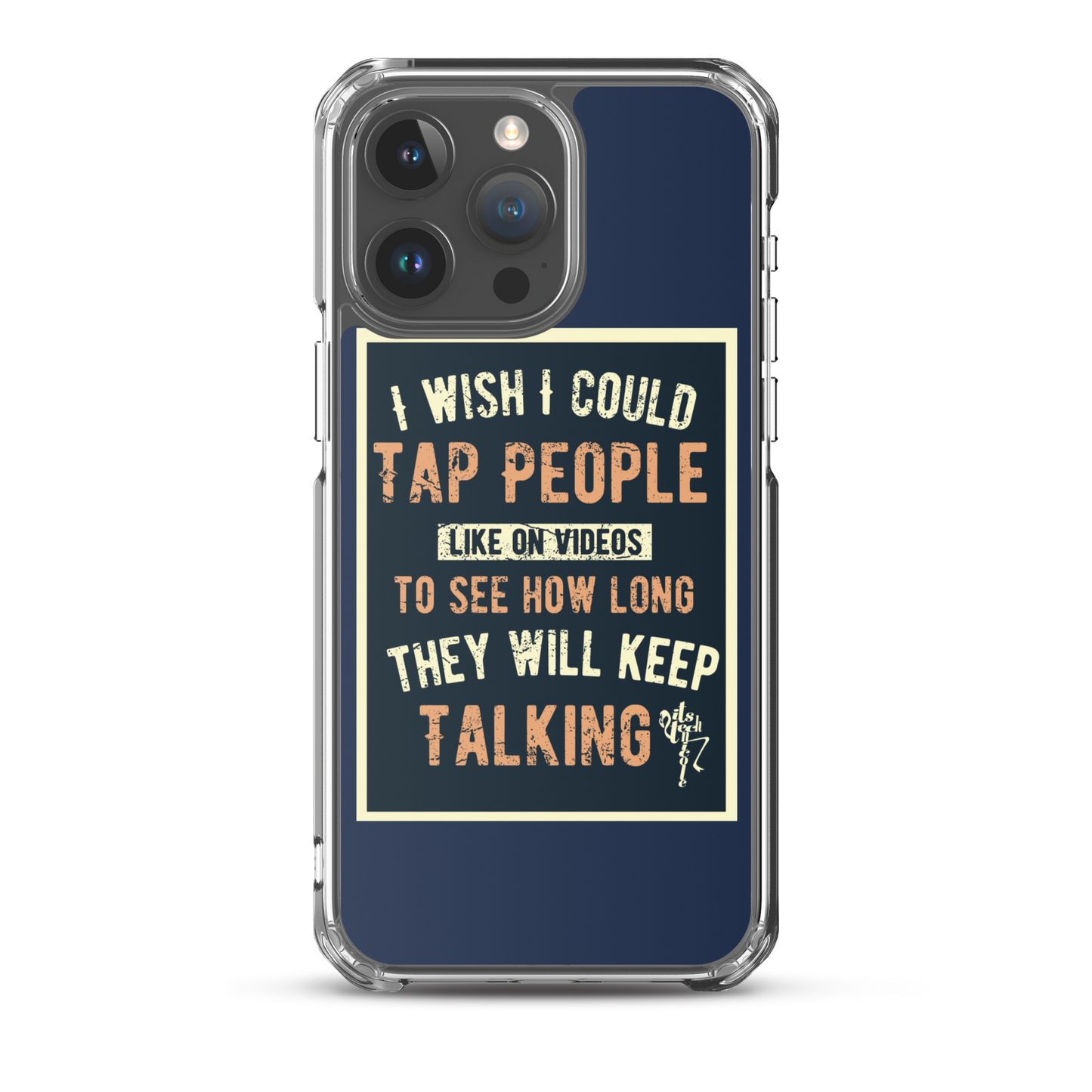 Stop Talking! iPhone Case