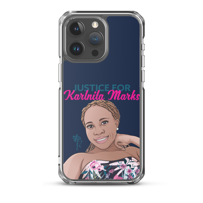 Justice for Karlnita Marks Series 2 iPhone Case