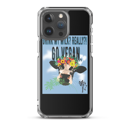 Go Vegan iPhone Case