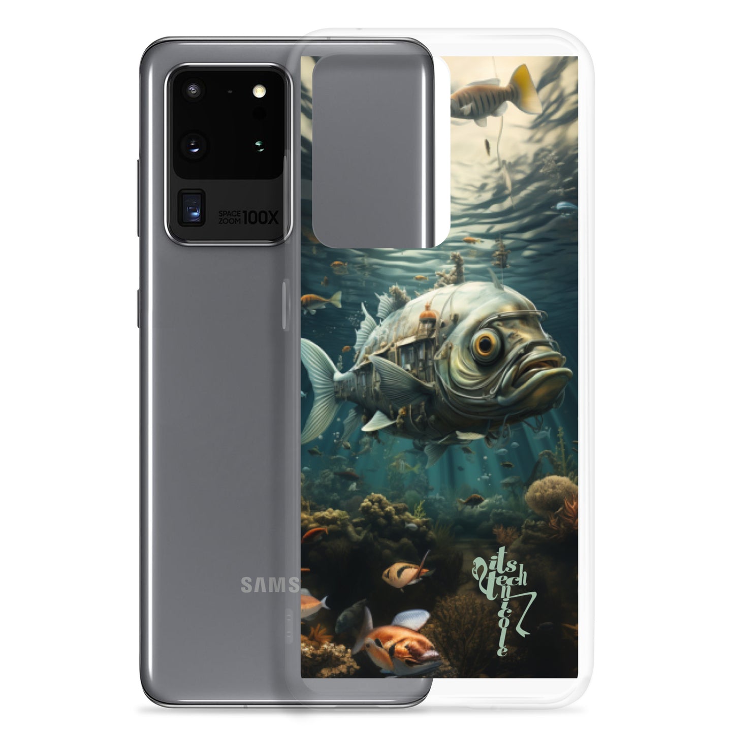 Surrealism Aquatic Art By Itstechnicole Clear Case for Samsung®