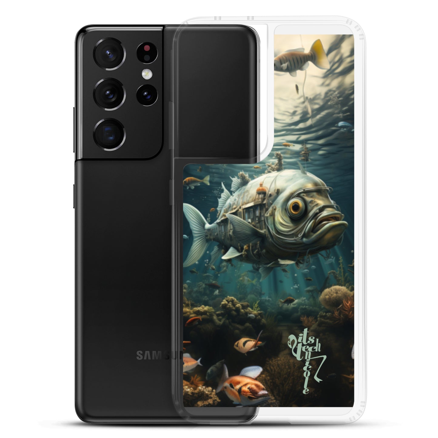Surrealism Aquatic Art By Itstechnicole Clear Case for Samsung®
