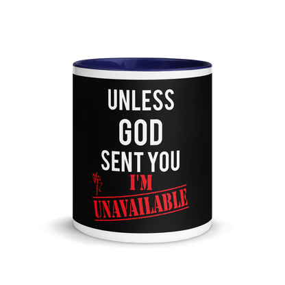 God Sent Mug with Color Inside