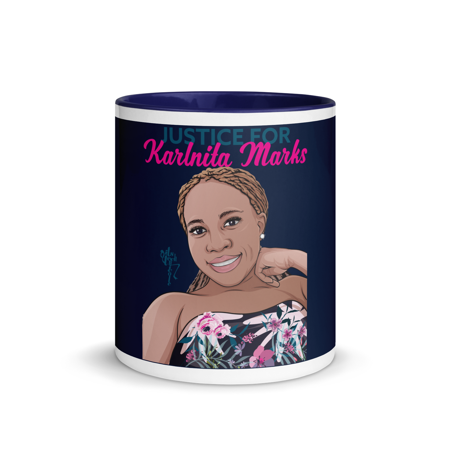 Justice for Karlnita Marks Series 2 Mug with Color Inside