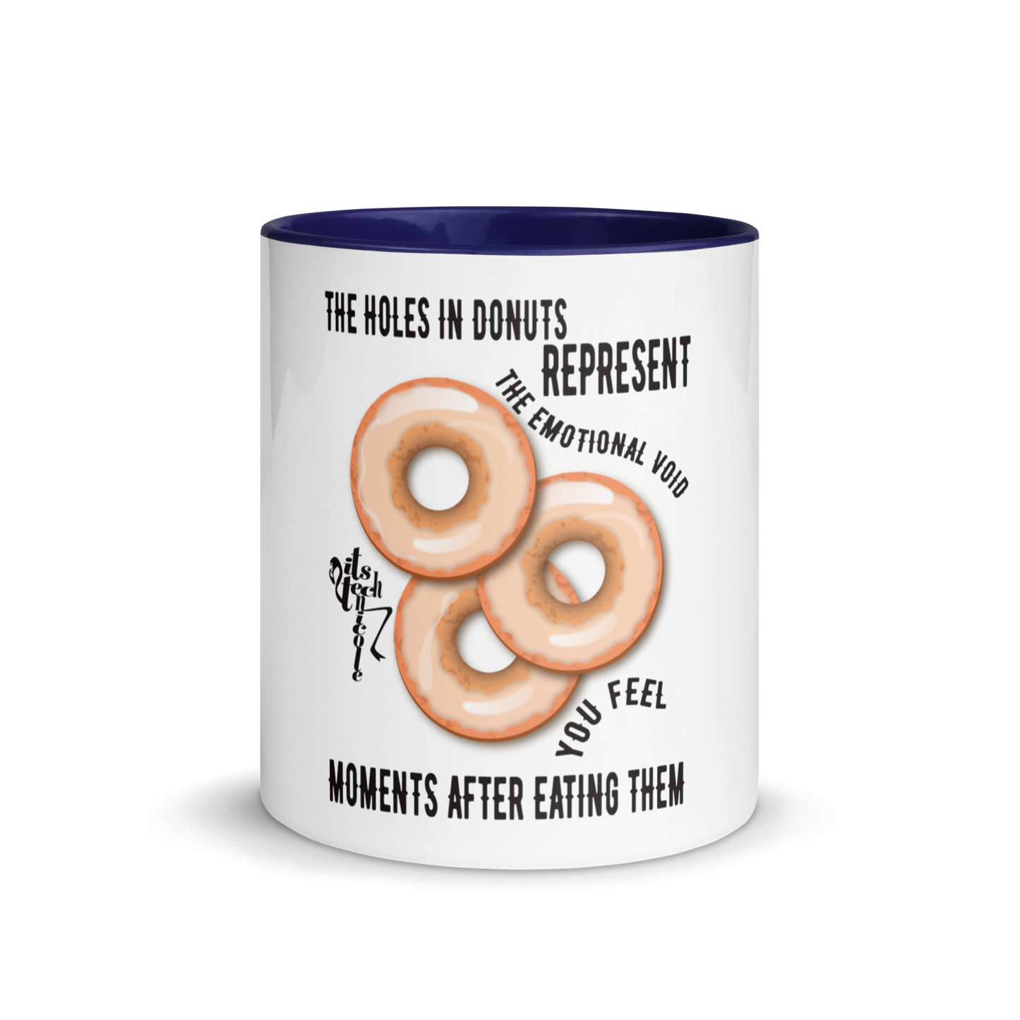 Donut Holes Mug with Color Inside