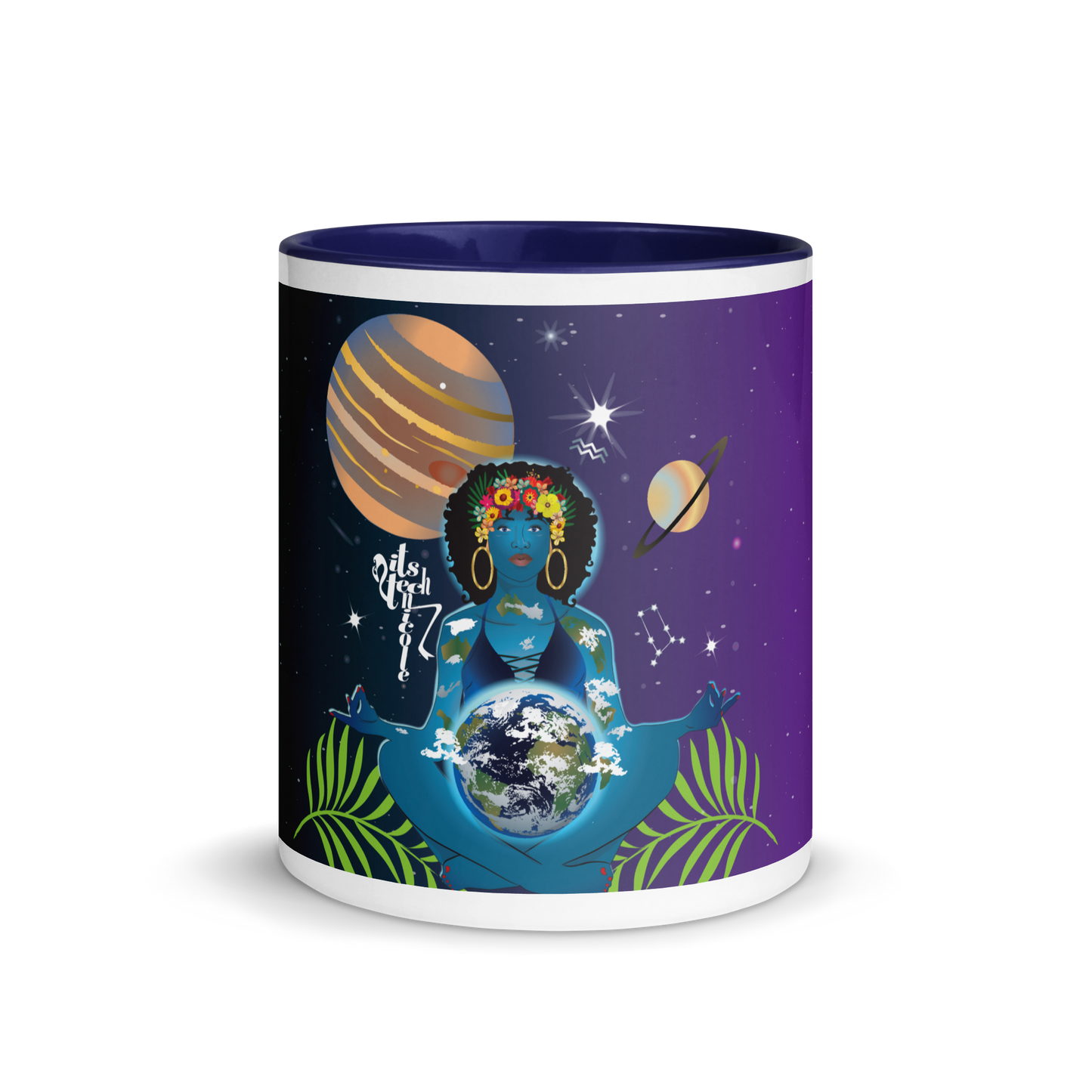 Mother Earth Mug with Color Inside