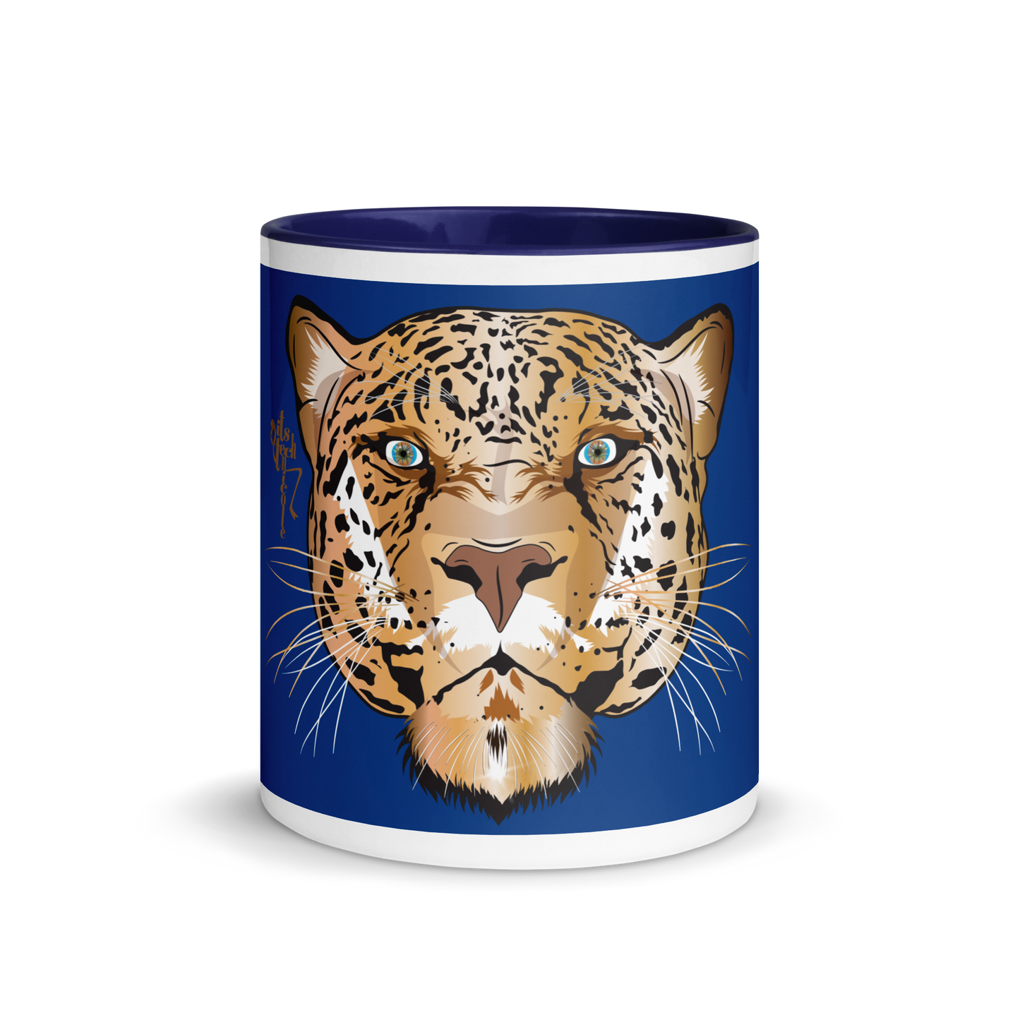 Jaguar Mug with Color Inside