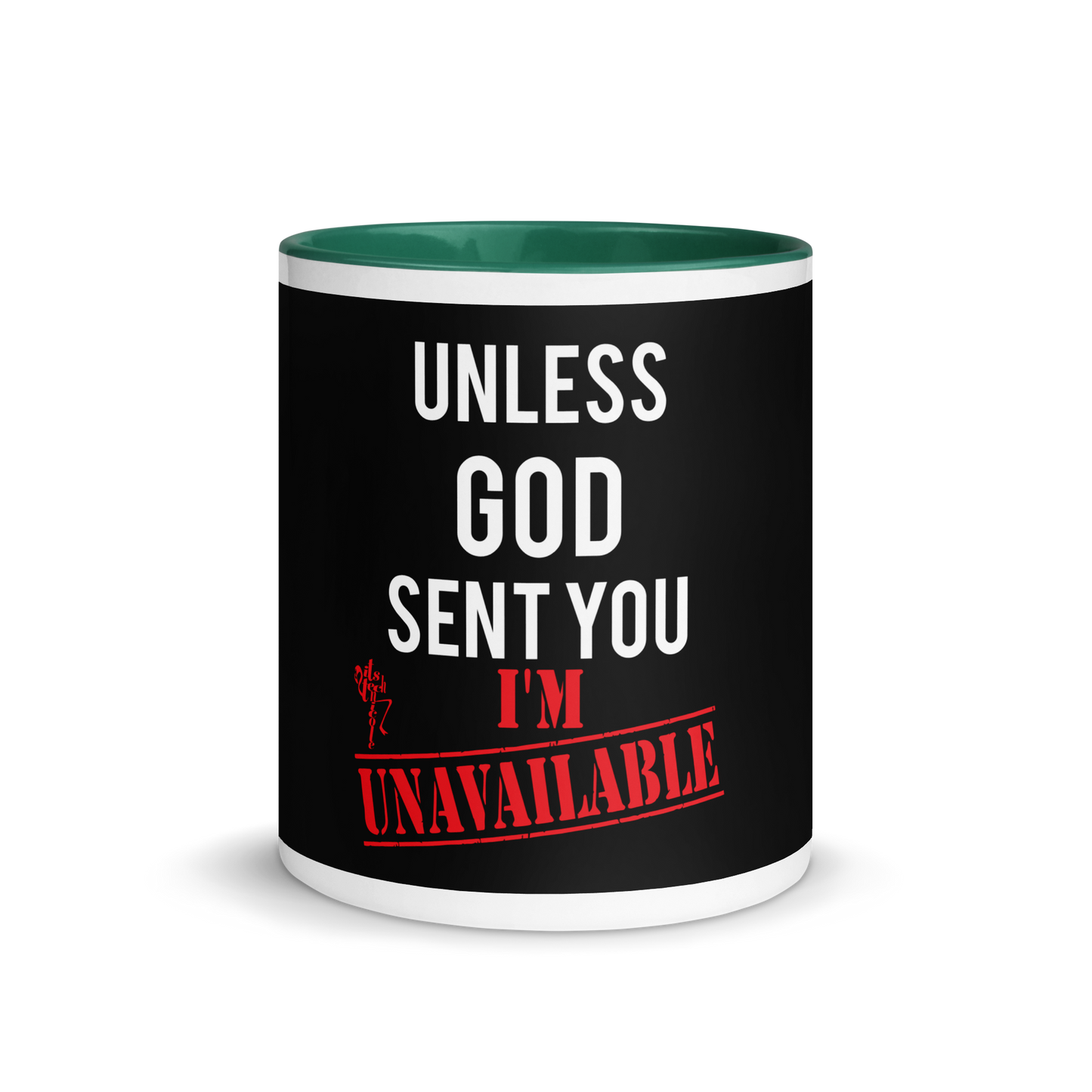 God Sent Mug with Color Inside