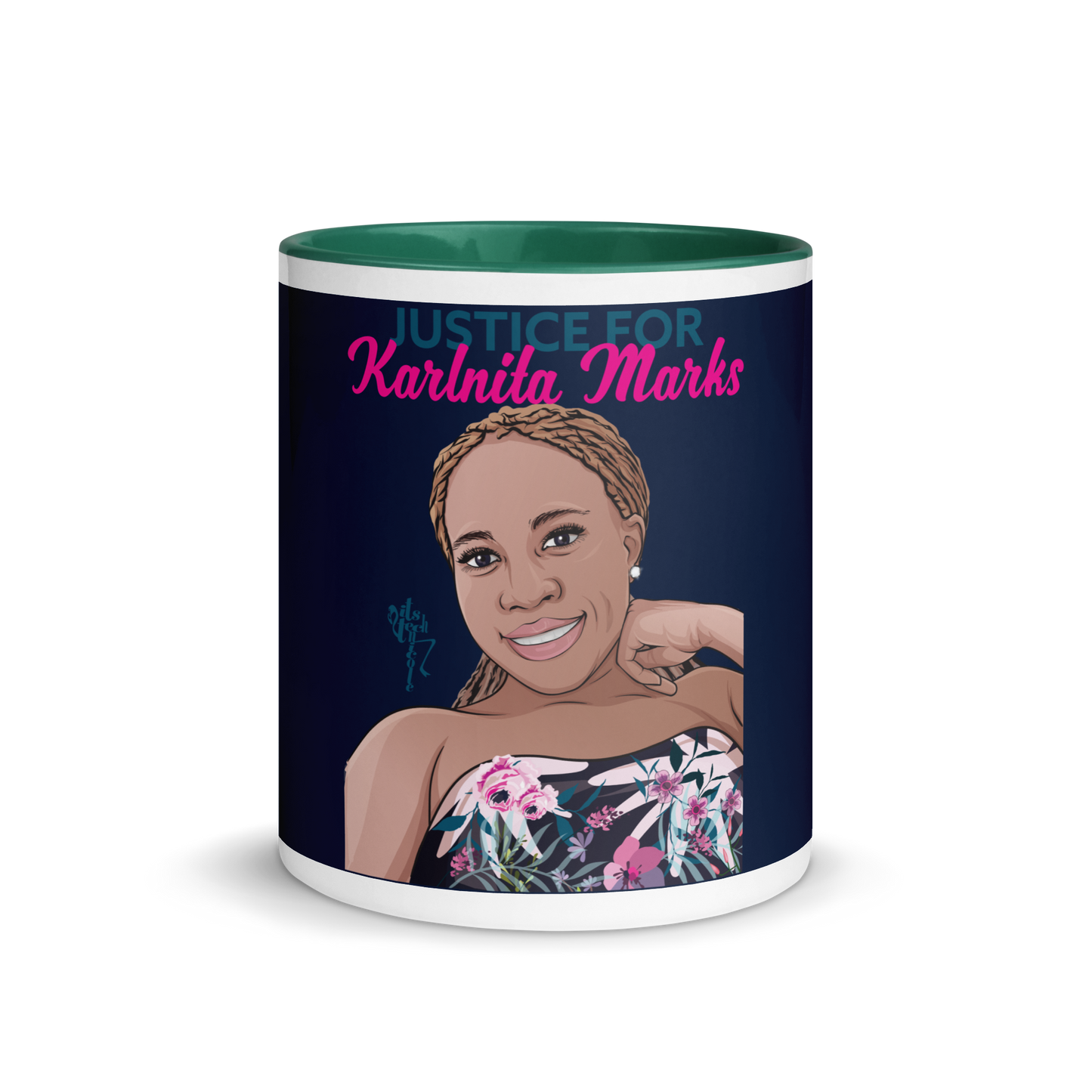 Justice for Karlnita Marks Series 2 Mug with Color Inside