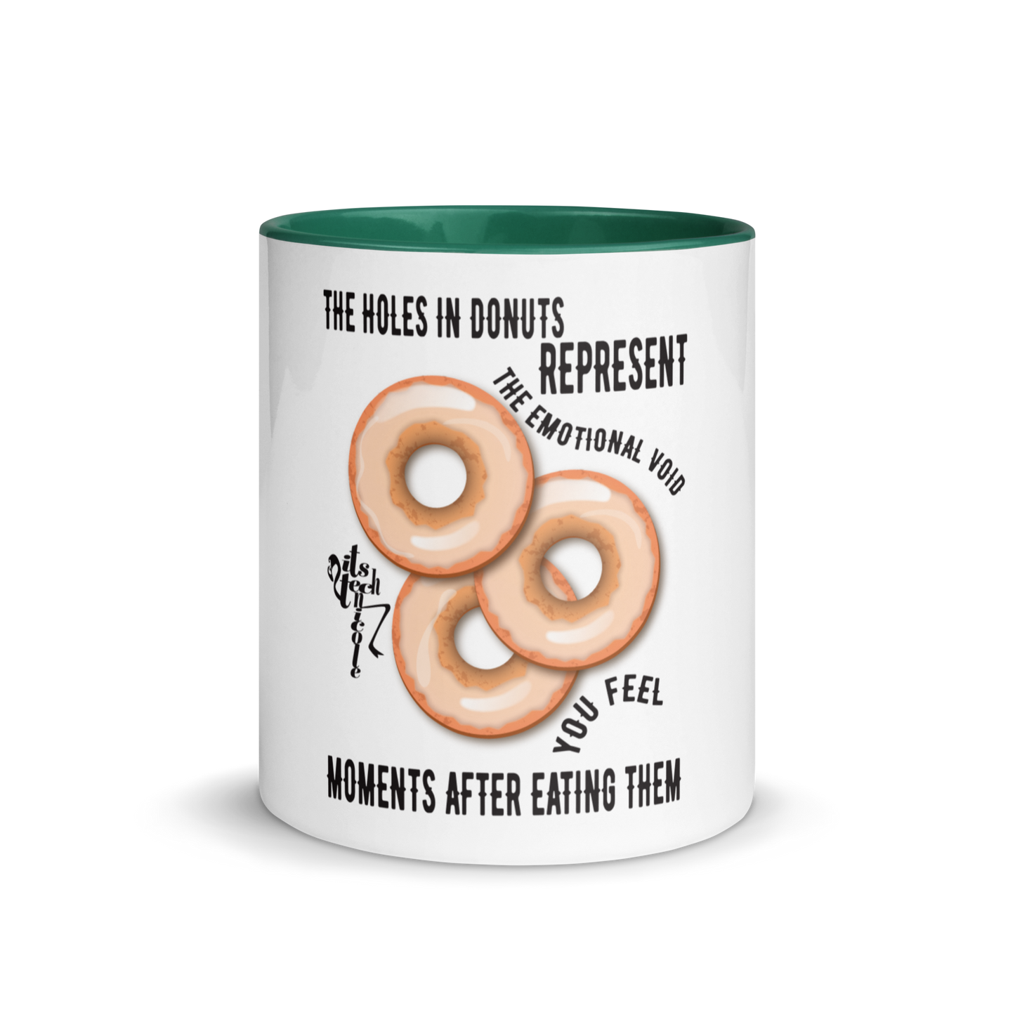 Donut Holes Mug with Color Inside