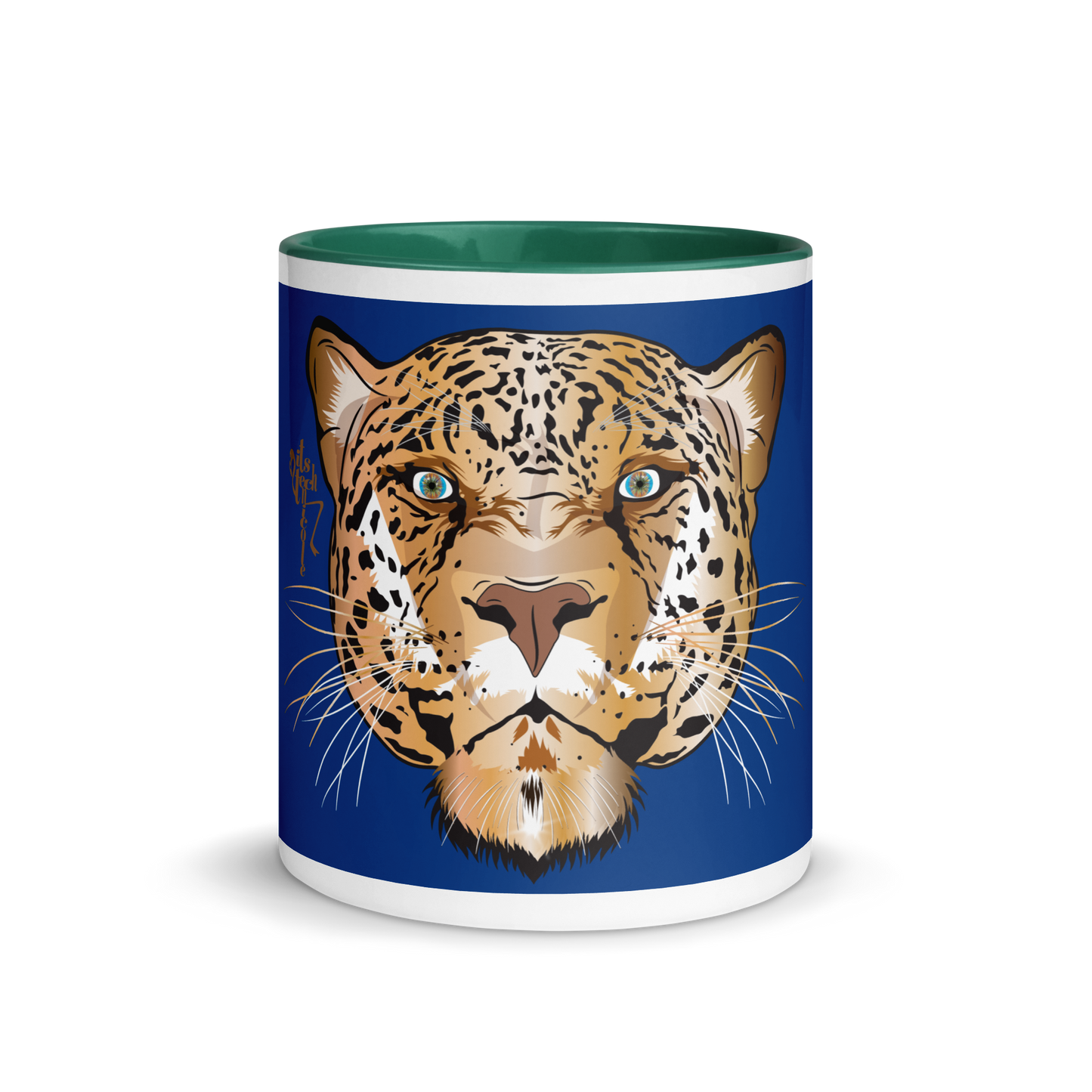 Jaguar Mug with Color Inside