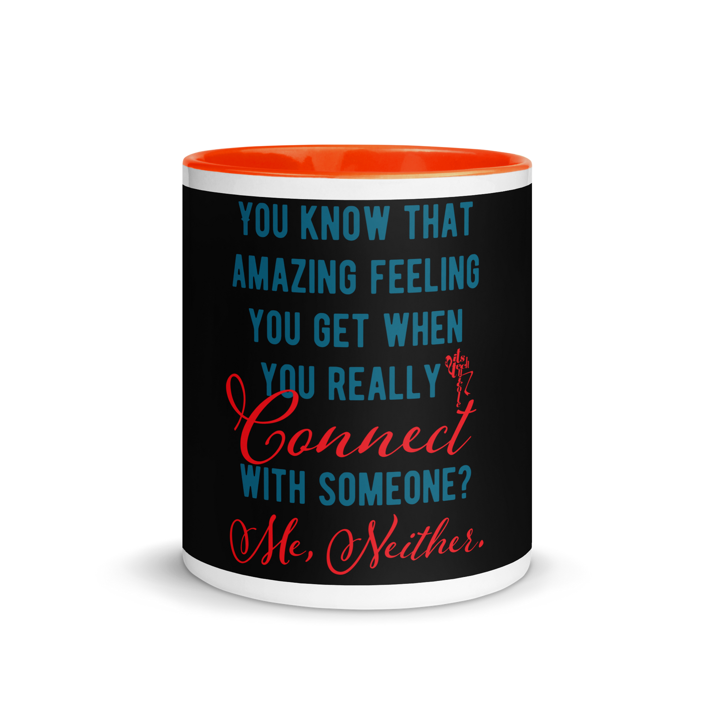 Connections...Missed Mug with Color Inside